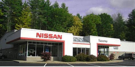 Nissan of keene - Our Honda of Keene customers come from 31 states to our Keene, NH dealership. Find out why you should buy your next Honda Accord, Civic, CRV, HR-V, Passport, Pilot, Odyssey, or Ridgeline here. Skip to main content. Sales: 603-354-6000; Service: 603-354-6000; Parts: 603-354-6000; 567 Monadnock Highway Directions Swanzey, NH 03446.